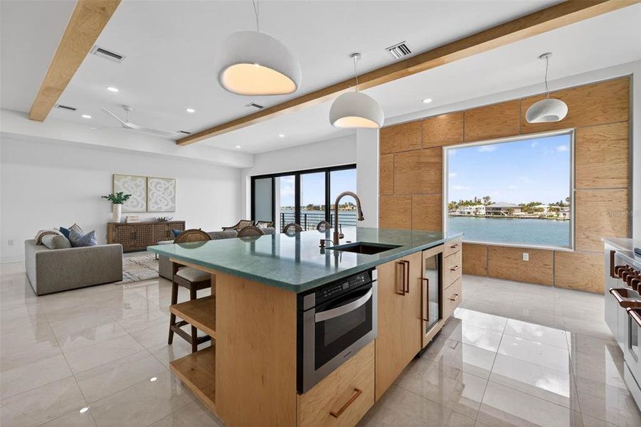 Furnished interior view inside a new home in , Treasure Island (Image 17).