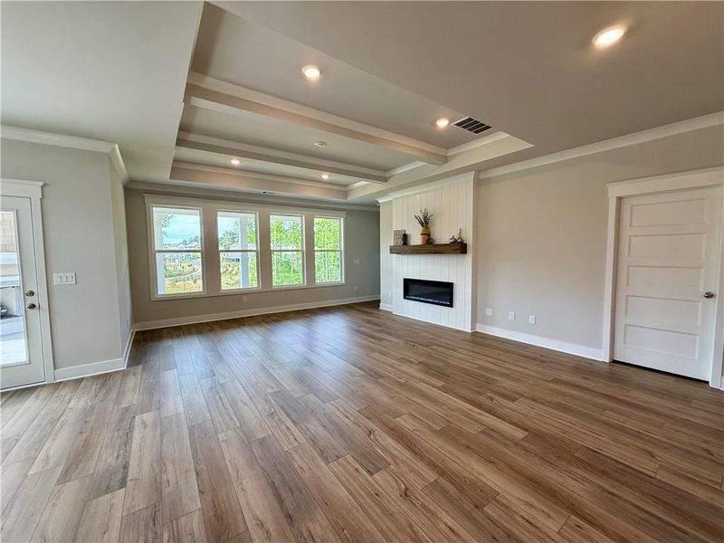 Spacious, unfurnished interior of a new home in Ponderosa Farms Reserve, Gainesville (Image 46).