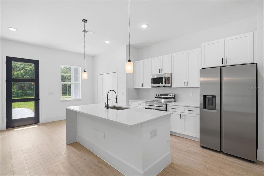 Furnished interior view inside a new home in , Ocala (Image 10).