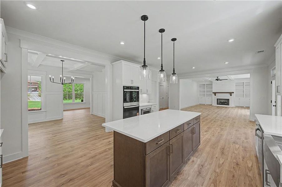 Furnished interior view inside a new home in , Kennesaw (Image 11).