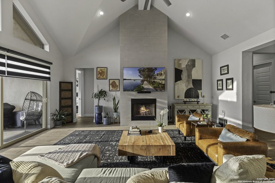 Furnished interior view inside a new home in Megan's Landing 1/2 Acre, San Antonio (Image 33). Furnished interior view inside a new home in Megan's Landing 1/2 Acre, San Antonio (Image 33).