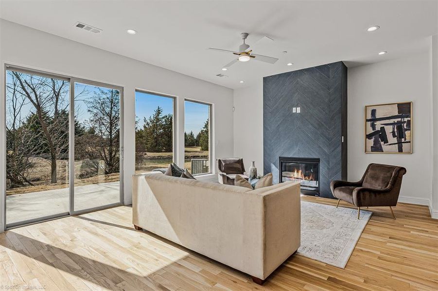 Furnished interior view inside a new home in , Heath (Image 7). Furnished interior view inside a new home in , Heath (Image 7).