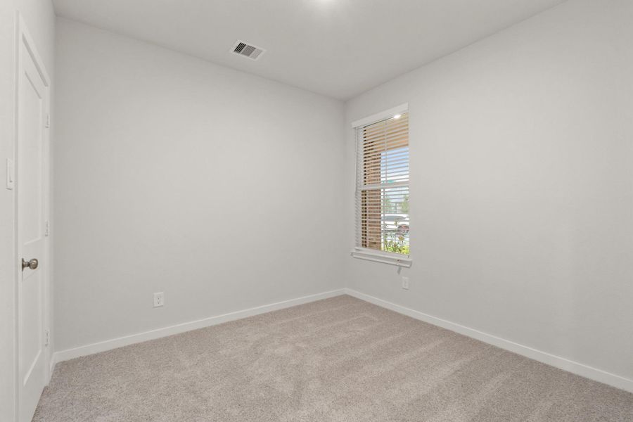 Spacious, unfurnished interior of a new home in Creekland Village at Bridgeland, Cypress (Image 12). Spacious, unfurnished interior of a new home in Creekland Village at Bridgeland, Cypress (Image 12).