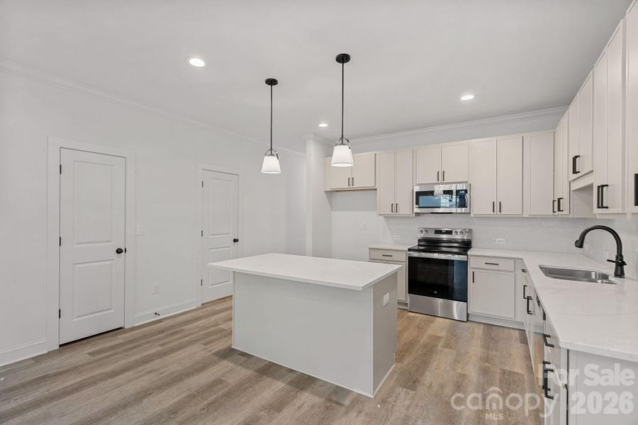 Furnished interior view inside a new home in , Charlotte (Image 6).
