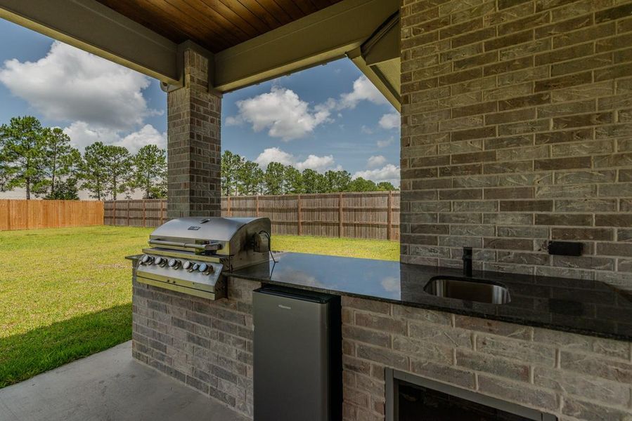 Exterior details and patio area of a home in , Lumberton (Image 23). Exterior details and patio area of a home in , Lumberton (Image 23).