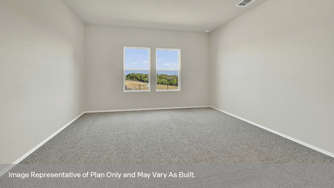 Representative unfurnished interior of a home built from the The Midland by D.R. Horton in Bollinger, Maxwell (Image 25).