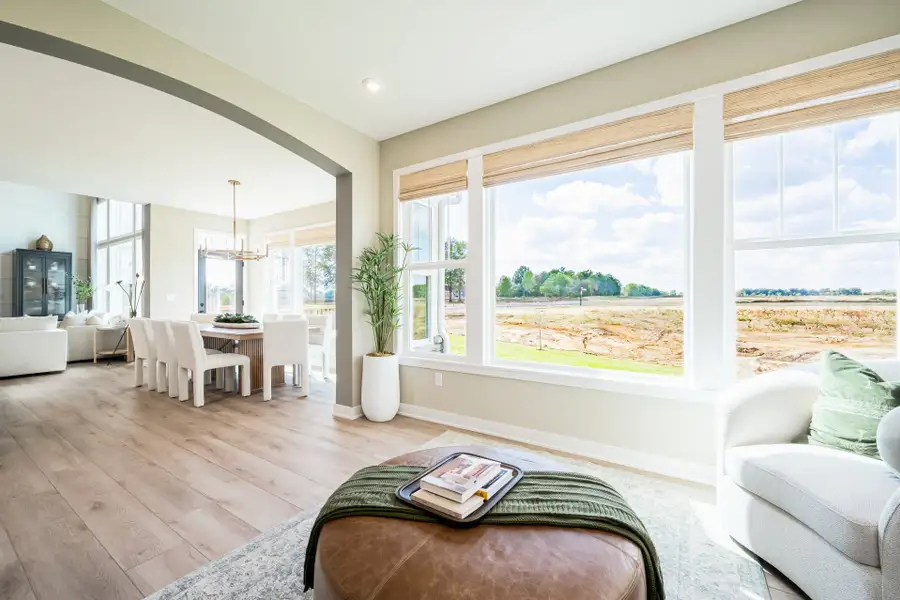 Representative furnished interior of a home built from the Grandin by Fischer Homes in The Dunes at Sandbar, Santa Rosa Beach (Image 32).