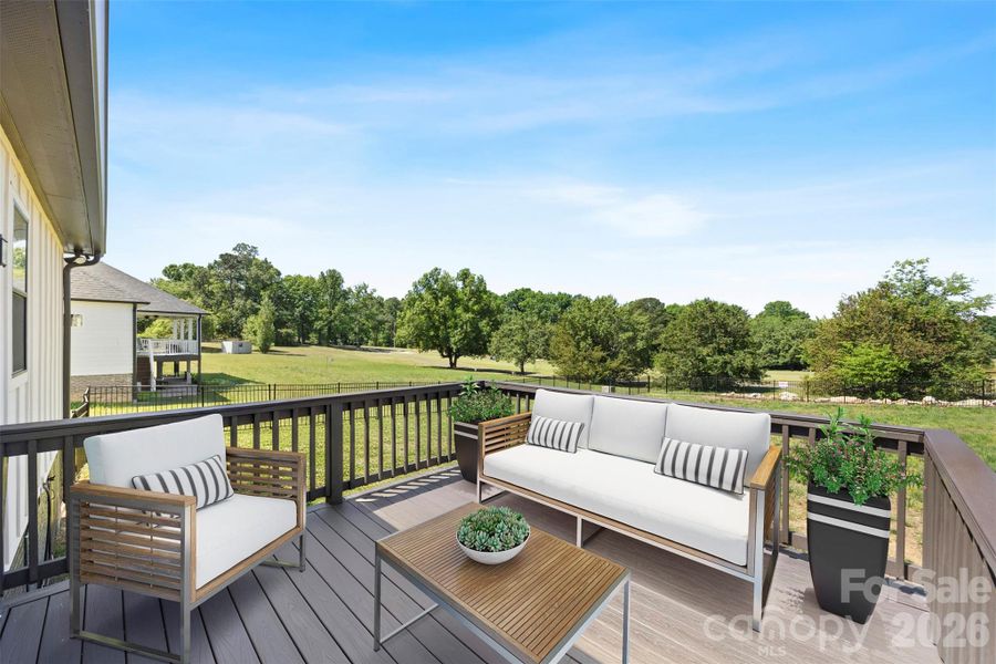 Exterior details and patio area of a home in , Kings Mountain (Image 3).