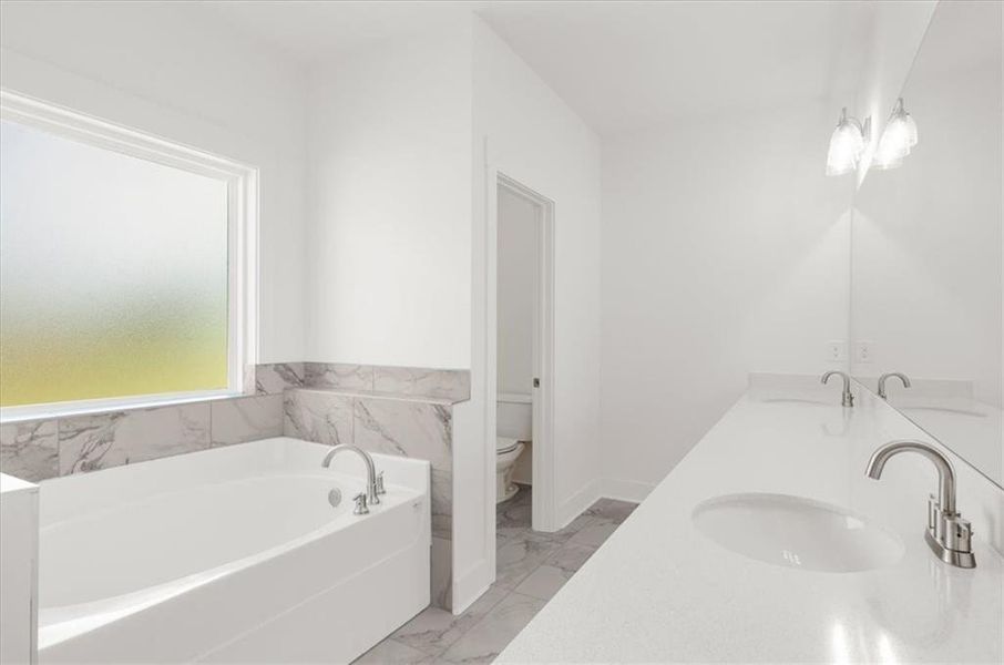 Furnished interior view inside a new home in , Cumming (Image 15).