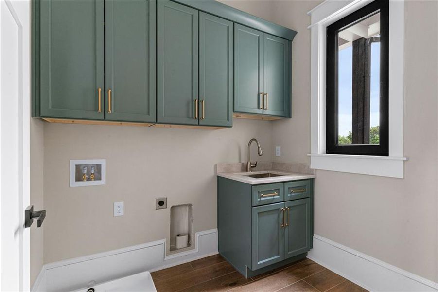 Furnished interior view inside a new home in , Canton (Image 40).