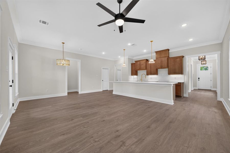 Spacious, unfurnished interior of a new home in Two Step Farm, Montgomery (Image 39).
