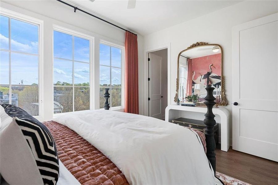 Furnished interior view inside a new home in , Atlanta (Image 5).