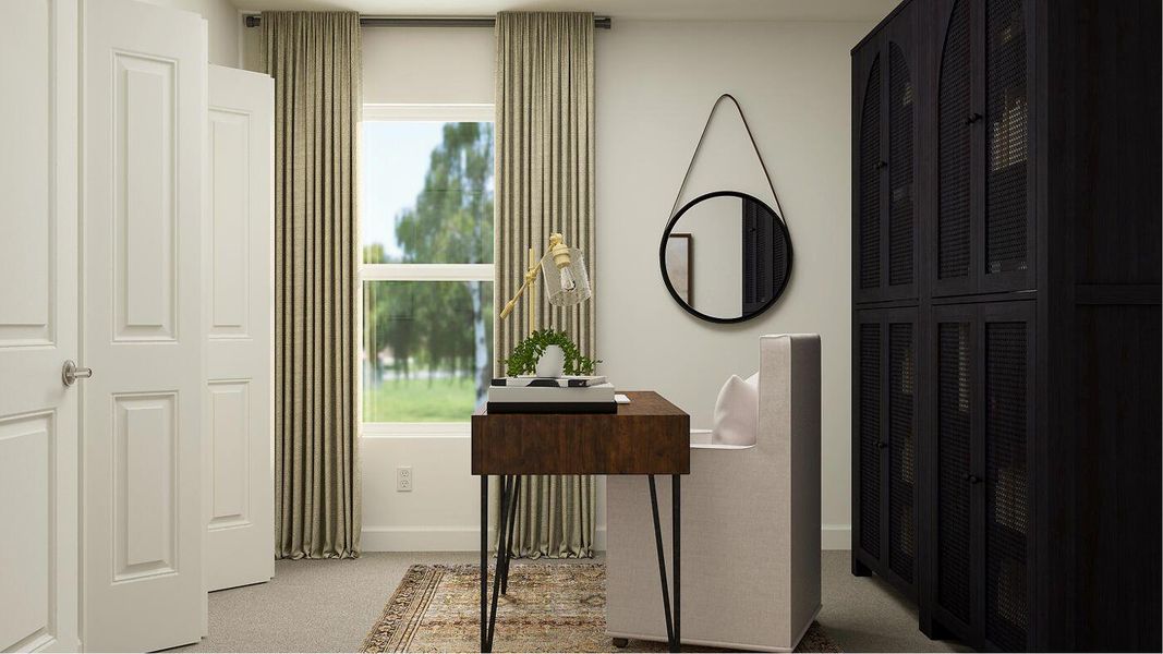 Furnished interior view inside a new home in Glynlea Country Club: The Pinehurst Collection, Port St. Lucie (Image 3).