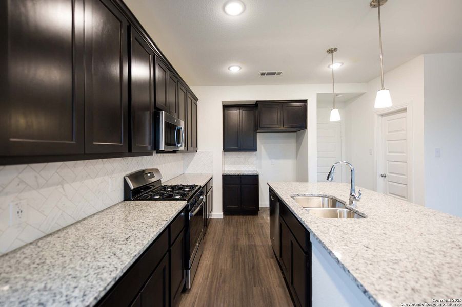 Furnished interior view inside a new home in Legacy at Lake Dunlap: 40ft. lots, New Braunfels (Image 3). Furnished interior view inside a new home in Legacy at Lake Dunlap: 40ft. lots, New Braunfels (Image 3).