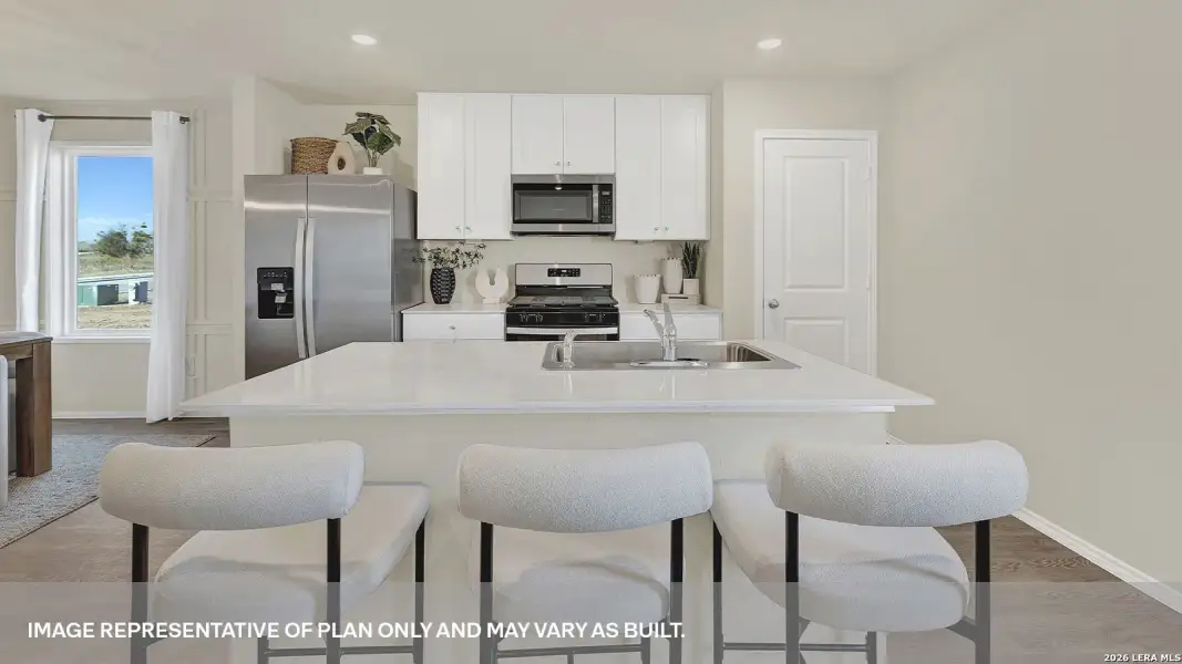 Furnished interior view inside a new home in , Kyle (Image 13).