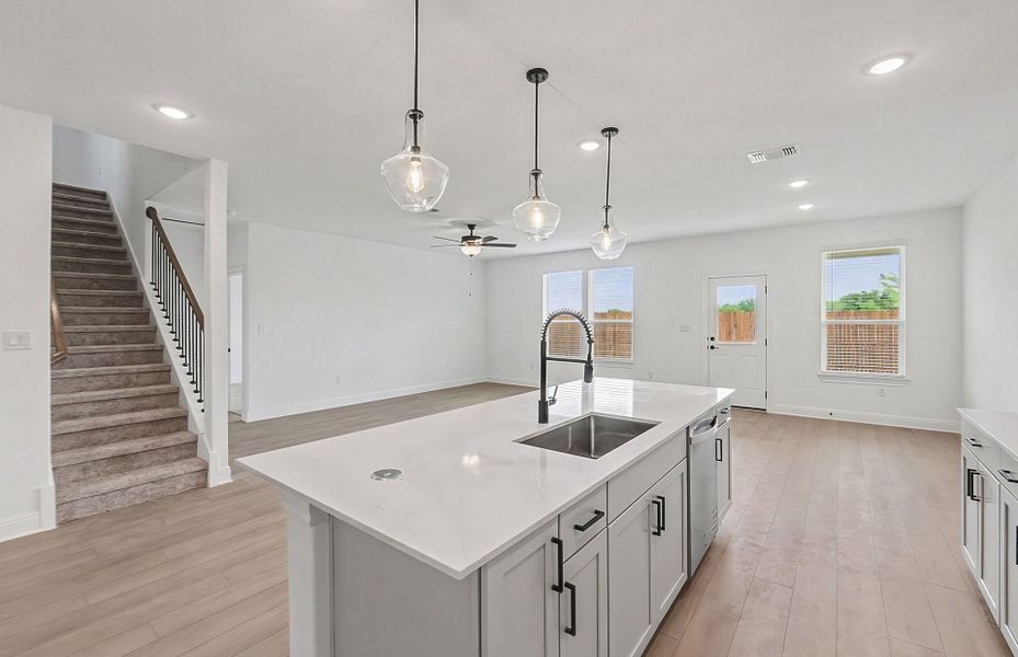 Furnished interior view inside a new home in River Ranch, Dayton (Image 4).