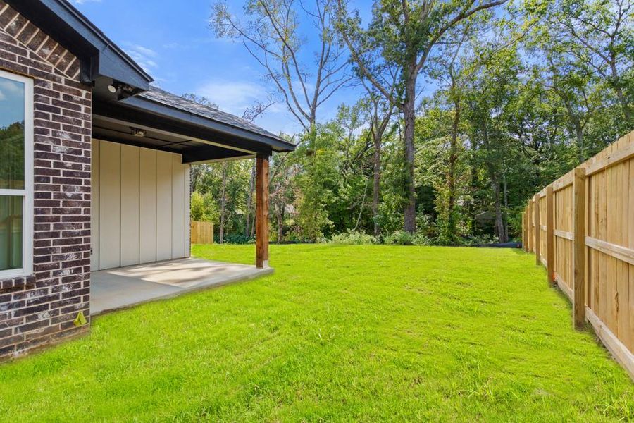 Front exterior of a new home in , Lindale, TX, highlighting curb appeal (Image 2). Front exterior of a new home in , Lindale, TX, highlighting curb appeal (Image 2).