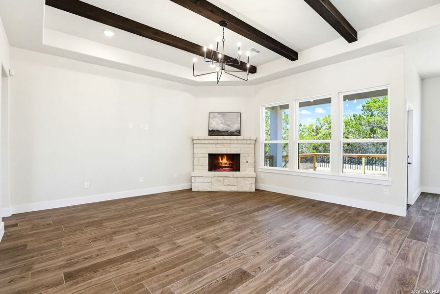 Spacious, unfurnished interior of a new home in , Spring Branch (Image 23).
