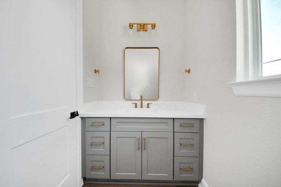 Furnished interior view inside a new home in , Houston (Image 32).