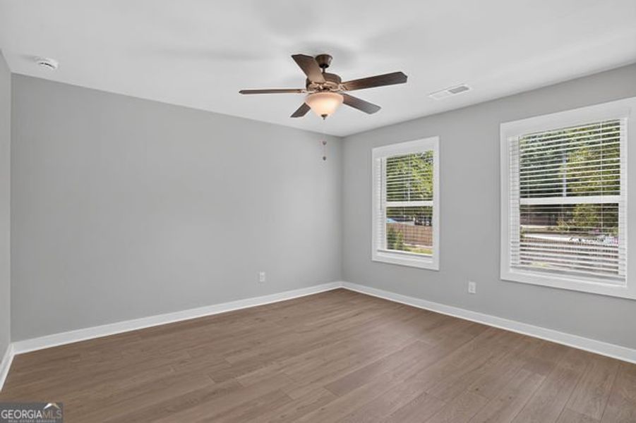 Spacious, unfurnished interior of a new home in The Cottages at East Lanier, Fayetteville (Image 16). Spacious, unfurnished interior of a new home in The Cottages at East Lanier, Fayetteville (Image 16).