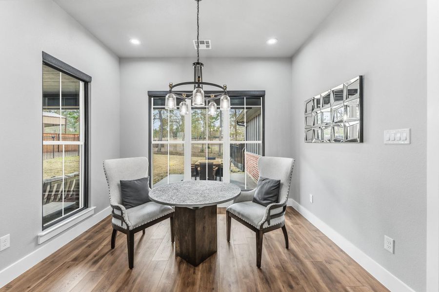 Furnished interior view inside a new home in , Huntsville (Image 10).