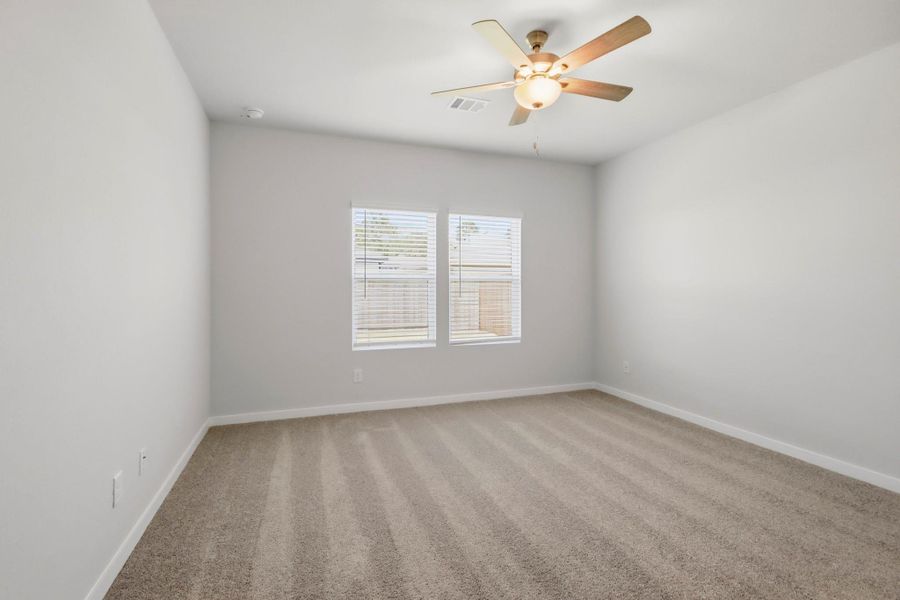 Spacious, unfurnished interior of a new home in Crockett Meadows, Conroe (Image 12). Spacious, unfurnished interior of a new home in Crockett Meadows, Conroe (Image 12).