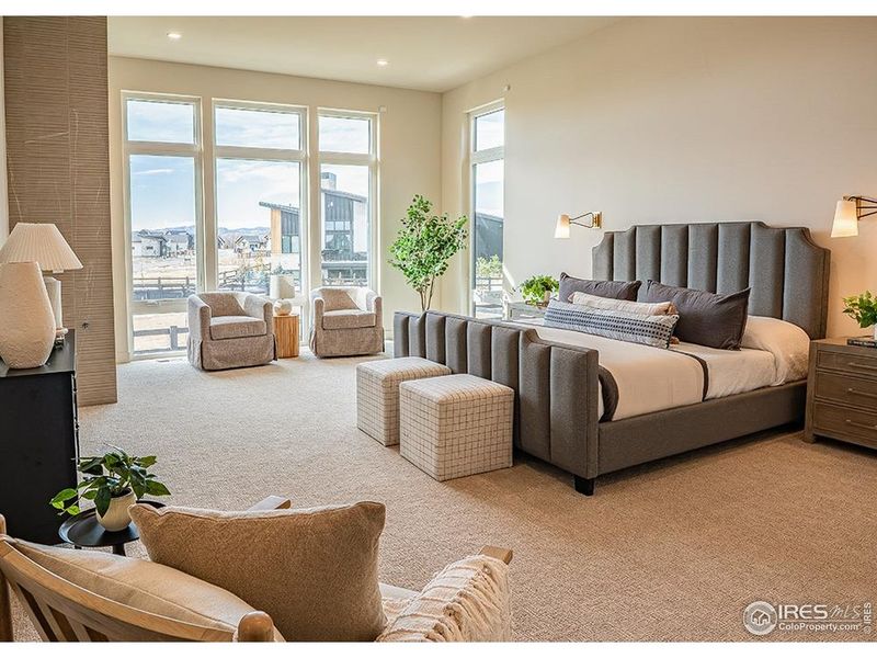 Furnished interior view inside a new home in , Berthoud (Image 31).