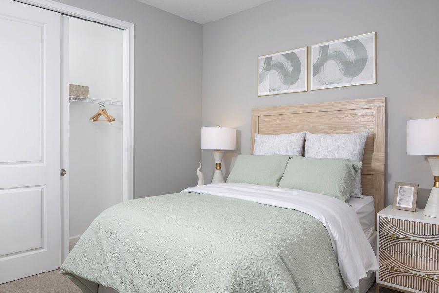 Representative furnished interior of a home built from the Anclote by Mattamy Homes in Wellen Park, Venice (Image 14).