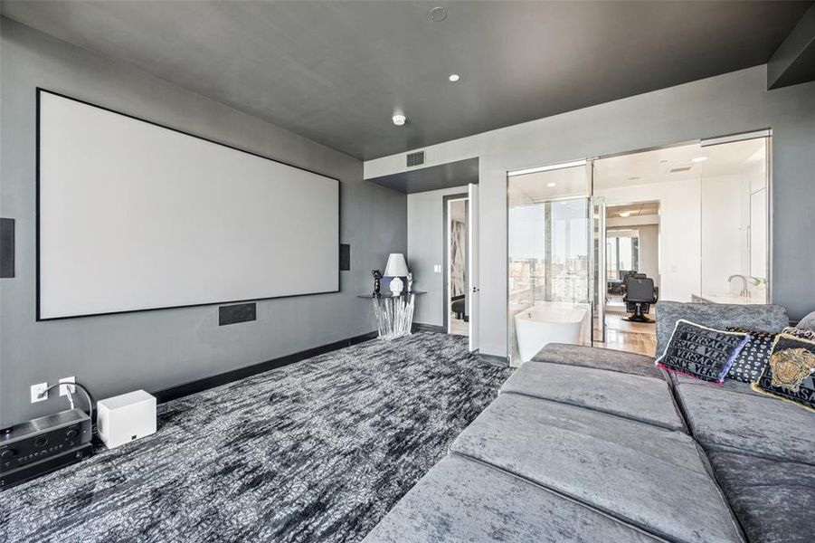 Furnished interior view inside a new home in , Dallas (Image 18). Furnished interior view inside a new home in , Dallas (Image 18).