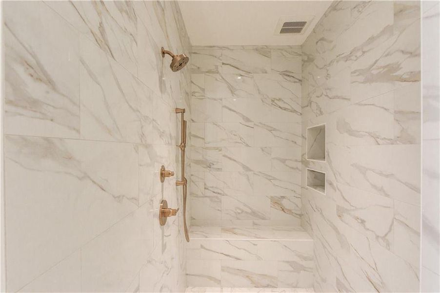 Close-up of interior finishes inside a home in , Suwanee (Image 7).