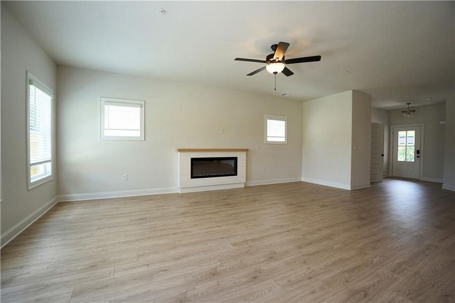 Spacious, unfurnished interior of a new home in , Marietta (Image 34). Spacious, unfurnished interior of a new home in , Marietta (Image 34).