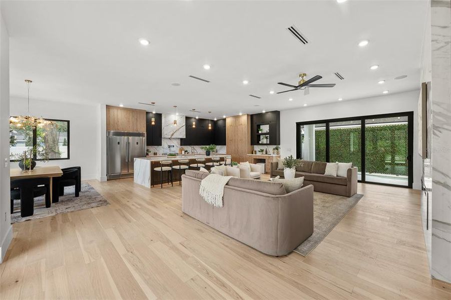 Furnished interior view inside a new home in , Tampa (Image 19).
