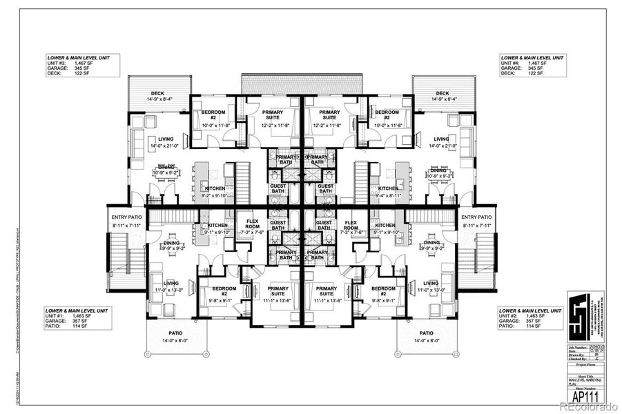2D floor plan layout of this home in , Fraser, CO (Image 3).