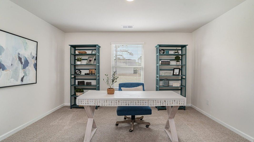 Furnished interior view inside a new home in Cottonwood Place, Tabor City (Image 12). Furnished interior view inside a new home in Cottonwood Place, Tabor City (Image 12).