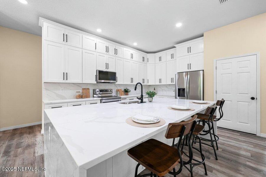 Furnished interior view inside a new home in , Jacksonville (Image 24).