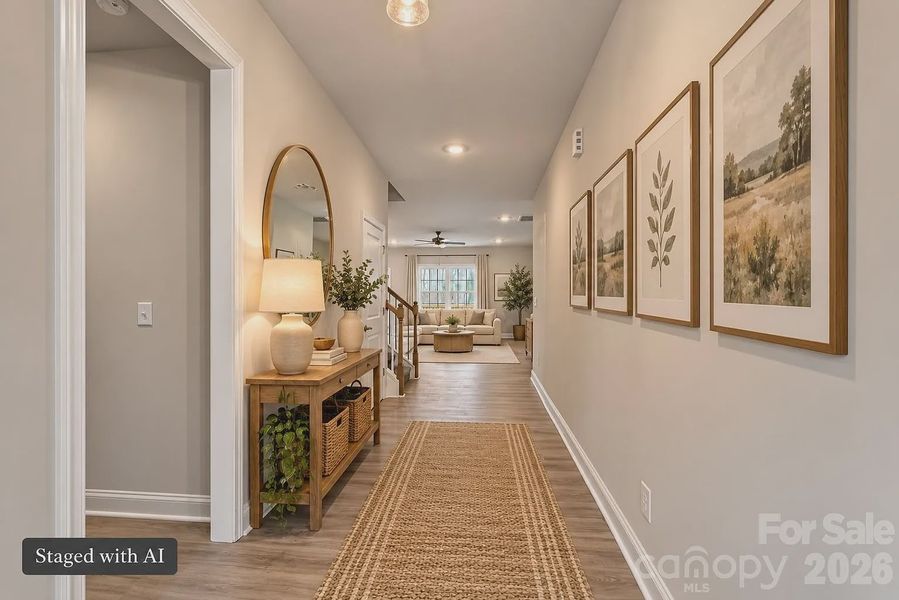 2911 Waterford Lane | Albemarle, NC 28001. Built by Adams Homes - Affordable NC Home 2604 Square Feet - Foyer 2911 Waterford Lane | Albemarle, NC 28001. Built by Adams Homes - Affordable NC Home 2604 Square Feet - Foyer
