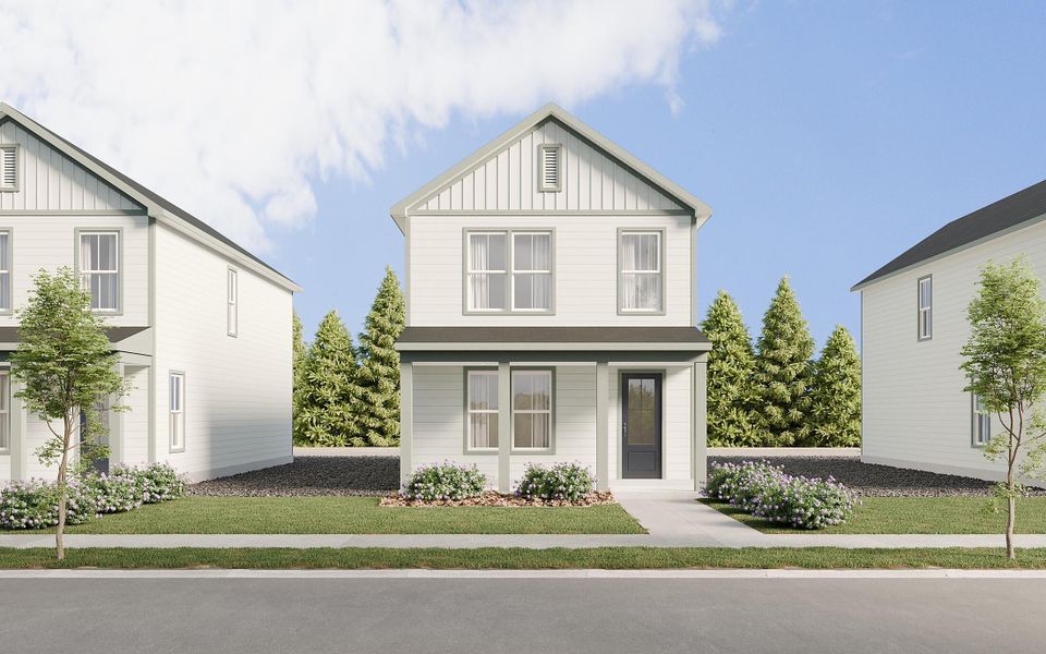 Representative exterior photo of a completed home built from the Marigold by Empire Homes in Wildflower, Chattanooga, TN (Image 5).