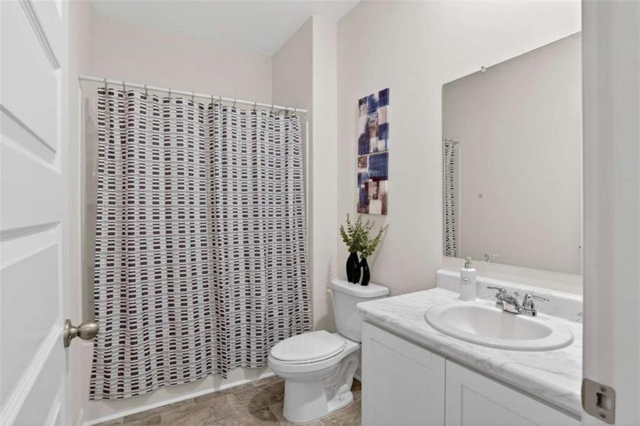 Furnished interior view inside a new home in Champion's Run, Lithonia (Image 19).