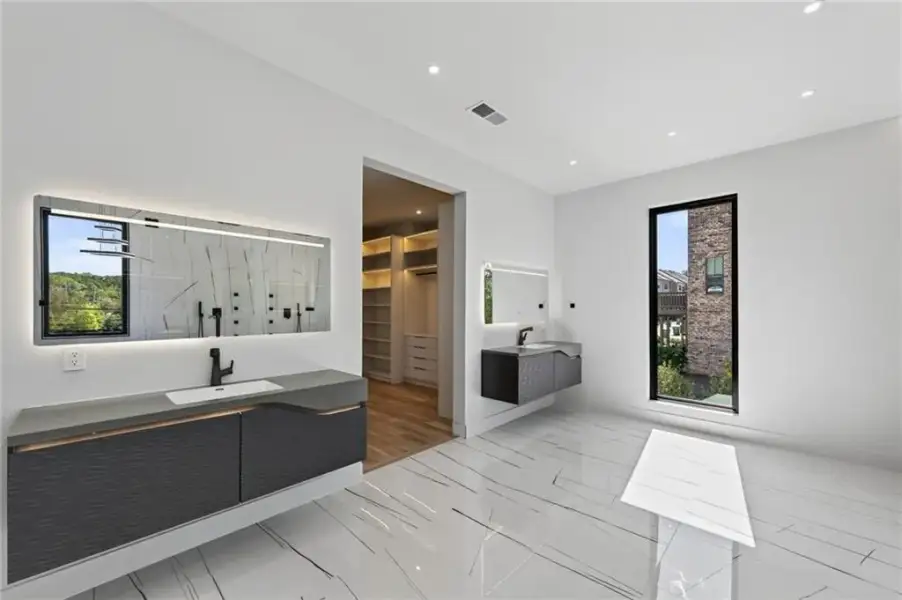 Furnished interior view inside a new home in , Smyrna (Image 11).