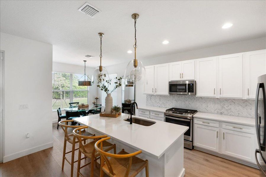Furnished interior view inside a new home in , Port St. Lucie (Image 26).