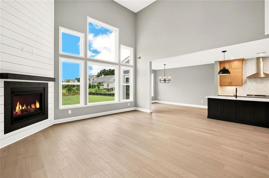Spacious, unfurnished interior of a new home in Hidden Fields, Hoschton (Image 15). Spacious, unfurnished interior of a new home in Hidden Fields, Hoschton (Image 15).
