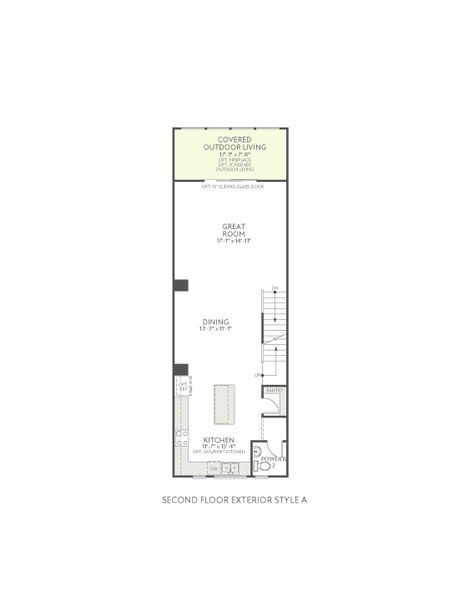 2D floor plan layout for the Duncan by Tri Pointe Homes in Old Town Village, Waxhaw, NC (Image 5). 2D floor plan layout for the Duncan by Tri Pointe Homes in Old Town Village, Waxhaw, NC (Image 5).