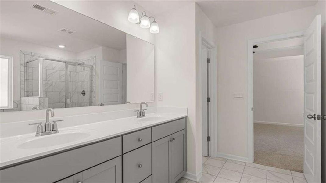 Furnished interior view inside a new home in Wildwood, Covington (Image 12).
