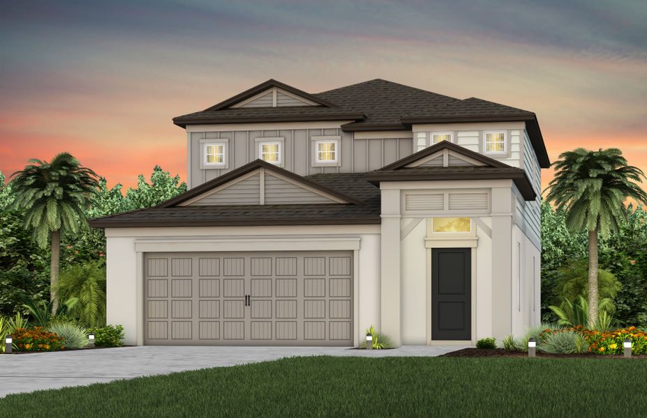Exterior Rendering, Elevation CO2