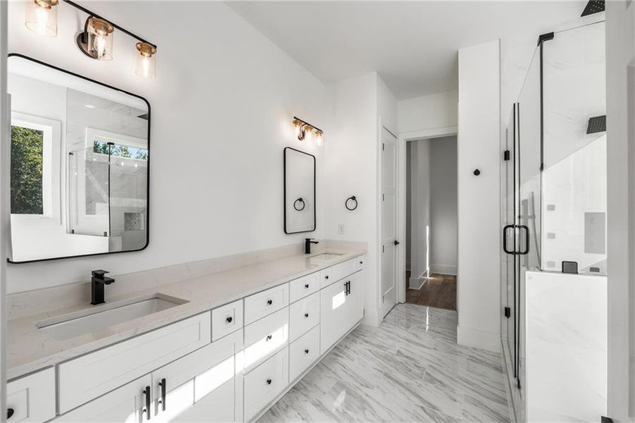 Furnished interior view inside a new home in , Jefferson (Image 12).