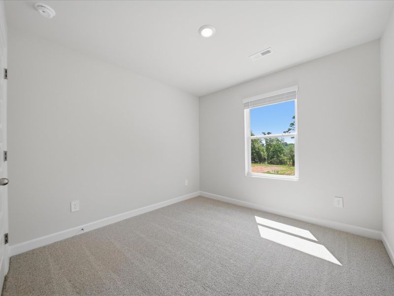 Spacious, unfurnished interior of a new home in Crossing at Abner Creek Townes, Greer (Image 17). Spacious, unfurnished interior of a new home in Crossing at Abner Creek Townes, Greer (Image 17).