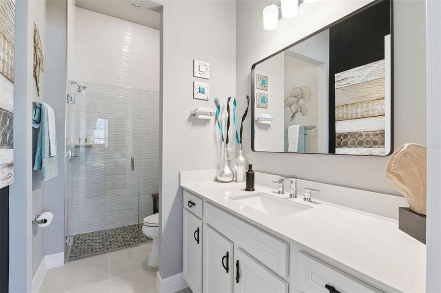 Furnished interior view inside a new home in , Minneola (Image 38).