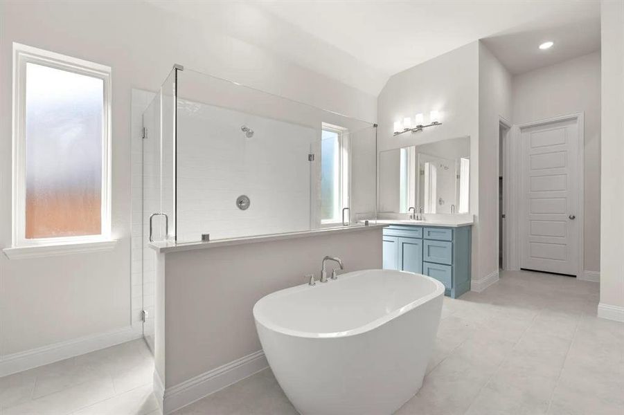 The Overlook II B Primary Suite Bathroom