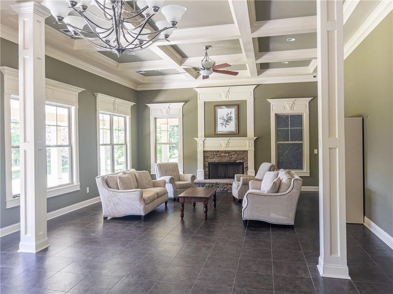 Furnished interior view inside a new home in , Blairsville (Image 47). Furnished interior view inside a new home in , Blairsville (Image 47).