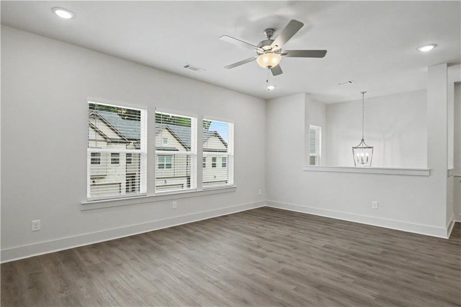 Spacious, unfurnished interior of a new home in , Norcross (Image 15). Spacious, unfurnished interior of a new home in , Norcross (Image 15).